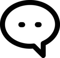 Comment icon image for element design of chat and communication symbol vector