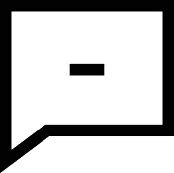 Comment icon image for element design of chat and communication symbol vector