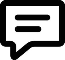 Comment icon image for element design of chat and communication symbol vector