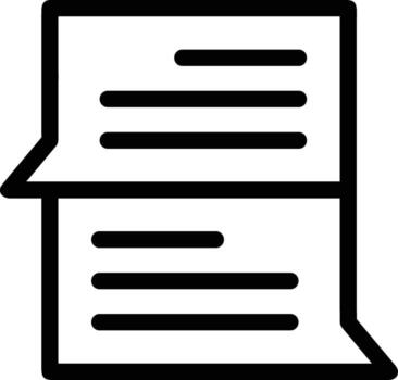 Comment icon image for element design of chat and communication symbol vector