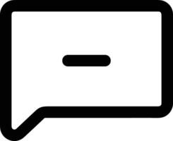 Comment icon image for element design of chat and communication symbol vector