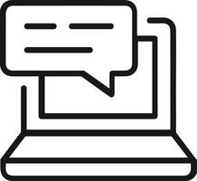 Comment icon image for element design of chat and communication symbol vector