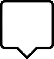 Comment icon image for element design of chat and communication symbol vector