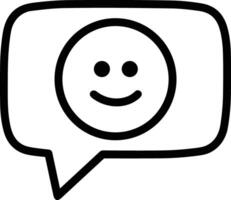 Comment icon image for element design of chat and communication symbol vector