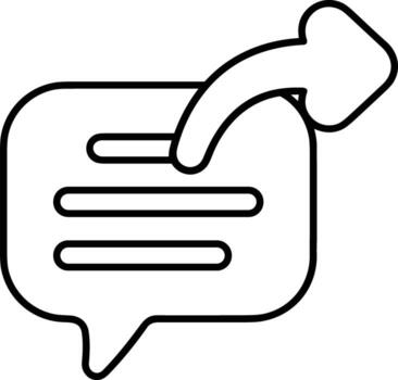 Comment icon image for element design of chat and communication symbol vector
