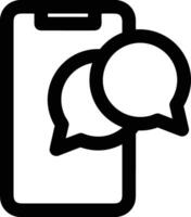 Comment icon image for element design of chat and communication symbol vector