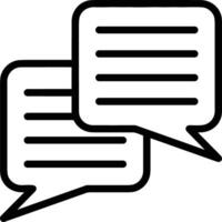 Comment icon image for element design of chat and communication symbol vector