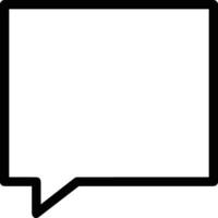 Comment icon image for element design of chat and communication symbol vector