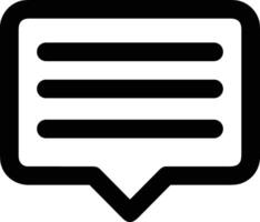 Comment icon image for element design of chat and communication symbol vector
