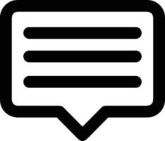 Comment icon image for element design of chat and communication symbol vector