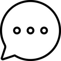 Comment icon image for element design of chat and communication symbol vector