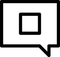 Comment icon image for element design of chat and communication symbol vector