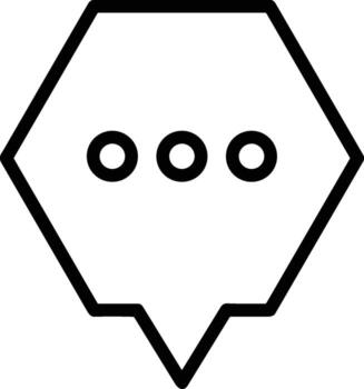 Comment icon image for element design of chat and communication symbol vector