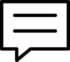 Comment icon image for element design of chat and communication symbol vector