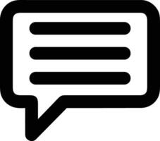 Comment icon image for element design of chat and communication symbol vector