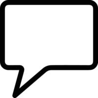 Comment icon image for element design of chat and communication symbol vector