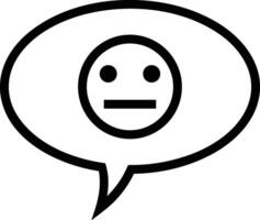 Comment icon image for element design of chat and communication symbol vector