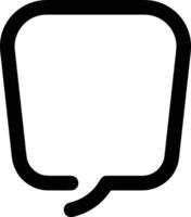 Comment icon image for element design of chat and communication symbol vector