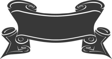 black ribbon a symbol of remembrance or mourning vector