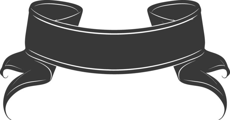 black ribbon a symbol of remembrance or mourning