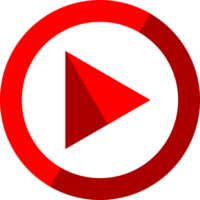 play button media in circle symbol icon png