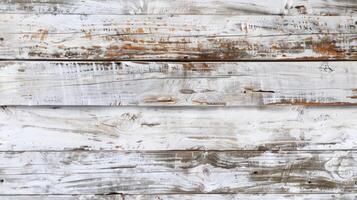 Abstract white washed old wood background texture. photo