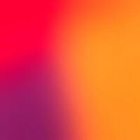 Arrayed Bright Gradient Colors Design vector