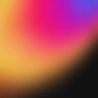 LED Light Effect Template with Gradient for Social Media Posts vector
