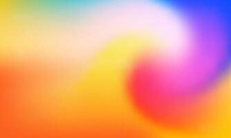 Colorful Holographic Gradient Abstract Background Design vector