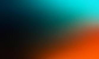 Teal and Orange Gradient Background with Black Grainy Texture for Web Designs vector