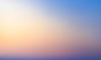 Beautiful Sunset Gradient Artwork for Background vector