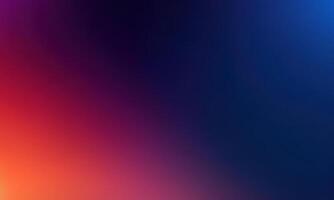 Gradient Background in Subdued Dark Blue with Gentle Light Effect vector