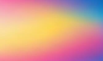 Gradient Background in Colorful Yellow Blue and Pink vector