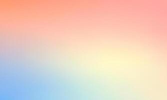 Summer Ombre Gradient Background in Vibrant Colors vector