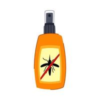 ant insect repellent cartoon illustration vector