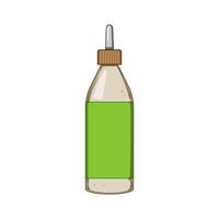 seal wood glue cartoon illustration vector