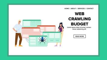 scraping web crawling budget vector