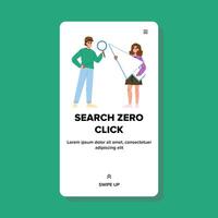 result search zero click vector