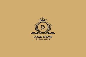 Luxury Letter D Logo Design vector