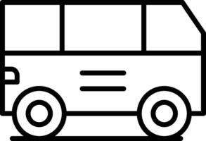 Van Line Icon vector