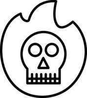 Ectoplasm Line Icon vector