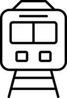 Train Line Icon vector