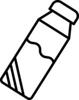 Bottle Line Icon vector