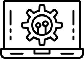 Software Development Line Icon vector
