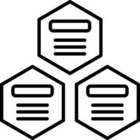 Infographic Elements Line Icon vector