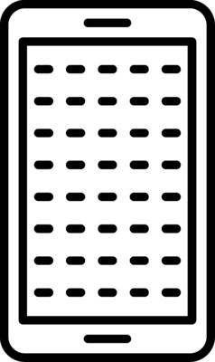 E Learning Line Icon