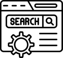 Web Line Icon vector
