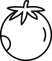 Tomatoes Line Icon vector