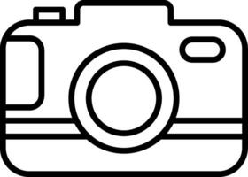 Camera Line Icon vector