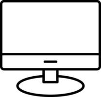 Lcd Line Icon vector